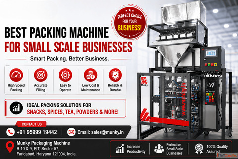Best Packing Machine for Small Scale Businesses - Munky