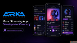Music Streaming App Development Services - ARKA Softwares