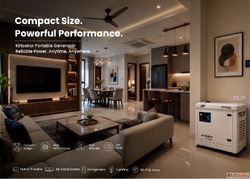 Kirloskar Portable Generator For Homes And Residential Areas