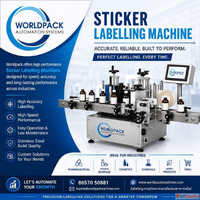 Worldpack Automation Systems - Sticker Labelling Machine