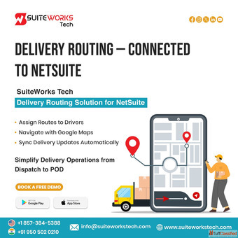 Delivery Routing Solution for NetSuite Route Optimization POD Tracking