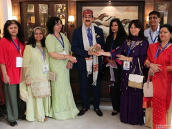 Sandeep Marwah Honoured by Women's Association Kala Bha...