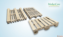 Strong ISPM 15 Pinewood Pallets for Export - Mothercare Pack...