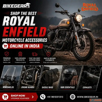 Shop the Best Royal Enfield Motorcycle Accessories online in...