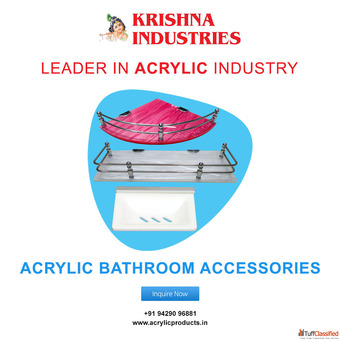 Premium Acrylic Bathroom Accessories Manufacturer in Rajkot