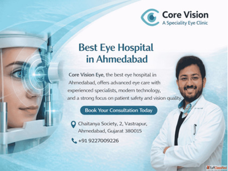 Modern Eye Hospital in Ahmedabad - Core Vision Eye