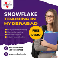 Snowflake Training In Hyderabad - Version IT