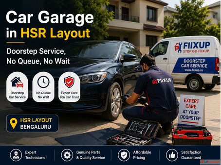 247 Bike Garage Near Me in HSR Layout Bangalore Fiixup Service
