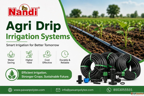Agri Drip Irrigation Systems by Pawan Polytex