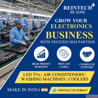 Start Your Own LED TV Brand with Reintech - OEMODM LED TV Manufacturer in India