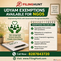 Udyam Exemptions Available for NGOs