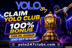 Claim Yolo Club 100 bonus this ipl signup and get id Now