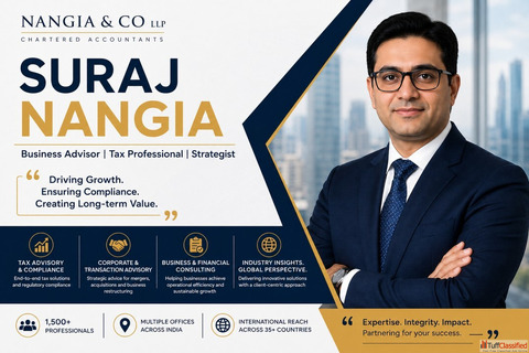 Suraj Nangia - Trusted Business Advisor and Tax Professional