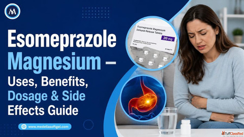 Esomeprazole Magnesium - Uses Benefits Dosage Side Effects Guide