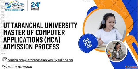 Uttaranchal University Master of Computer Applications MCA admission process