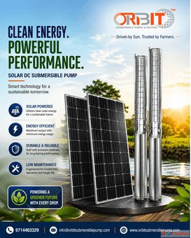 Solar DC Submersible Pump Manufacturer in India