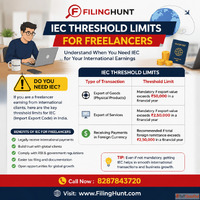 IEC Threshold Limits for Freelancers