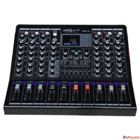 6 Channel Live Mixer Model AMX 6 for Professional Audio Cont...