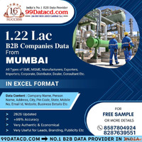 Download 1.22 Lac MUMBAI B2B Companies Data and Generate Lea...