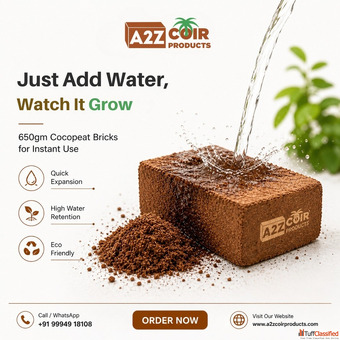 Eco Friendly Cocopeat Blocks