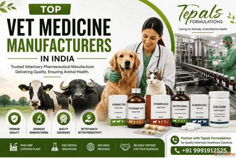 Top Vet Medicine Manufacturers in India