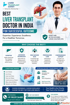 Best Liver Transplant Doctor in India for Successful Outcome
