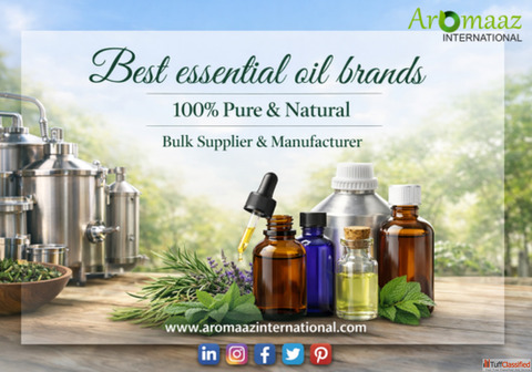 Why Do Businesses Choose the Best Essential Oils Brands for Premium Quality Products