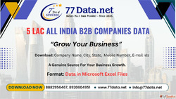 5 Lac All India B2B Companies Database in Excel Format