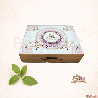 ISKCON Prasadam - Chocolate Kaju Barfi 500 Gram