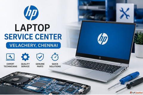 HP Laptop Service Center in Velachery Chennai