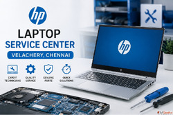 HP Laptop Service Center in Velachery Chennai