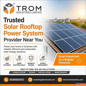 Trusted Solar Rooftop Power System Provider Near You