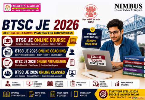 Where to Find the Best BTSC JE 2026 Online Classes