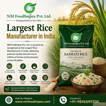 Largest Rice Manufacturer in India
