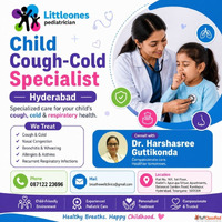 Child Cough Cold Specialist Hyderabad Dr Harshasree
