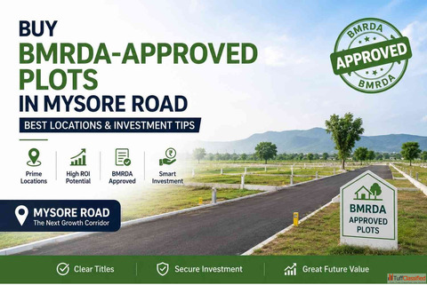 BMRDA Approved plots in Mysore Road
