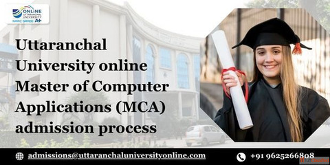 Uttaranchal University Online Master of Computer Applications MCA Admission Process