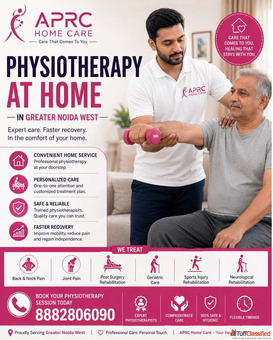 Physiotherapy at Home in Greater Noida West Book Now