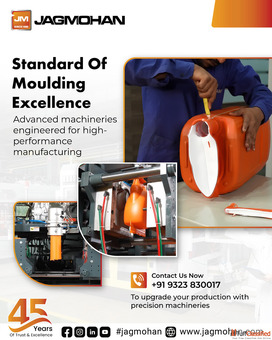 Plastic Blow Moulding Machine Manufacturers in India - Jagmohan