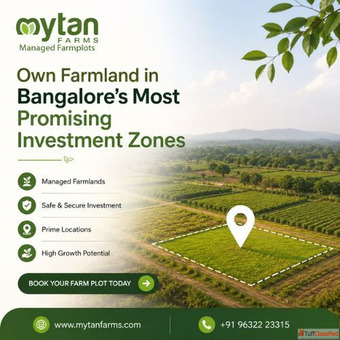 Buy the Best Managed Farmland Near Bangalore at Prime Locations