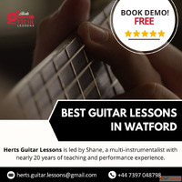 Guitar Lessons in Watford for Kids and Beginners 2026