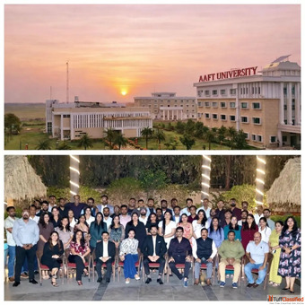 AAFT University Raipur Celebrates Foundation Day with Enthusiasm and Vision