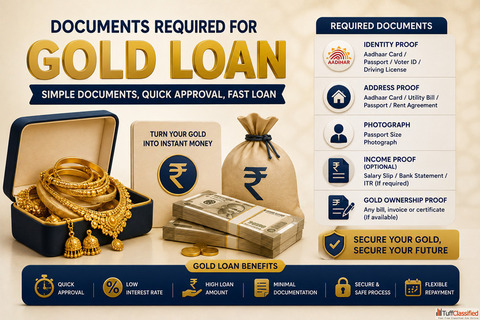 Gold Loan Required Documents Everything You Need to Know