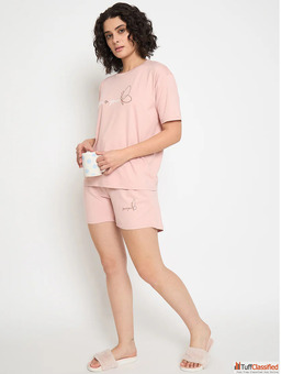 Trendy Women Short Set - Just 499 Flat 50 OFF Extra 10 OFF with Code CMY10 Free Gift