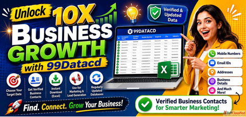 Get Verified B2B Companies Leads Today with 99DataCD
