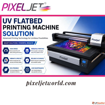 Discover Reliable UV Flatbed Printing Solution at Pixeljetworld