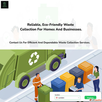 Reliable eco-friendly waste collection for homes and businesses.