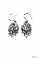 Buy Sterling Silver Plain Ball Dangle Drop Earrings - Doongr...