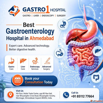 Advanced Care at Best Gastroenterology Hospital in Ahmedabad