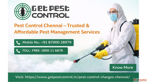 Pest Control Charges in Chennai 2026 Latest Price List Cost Guide